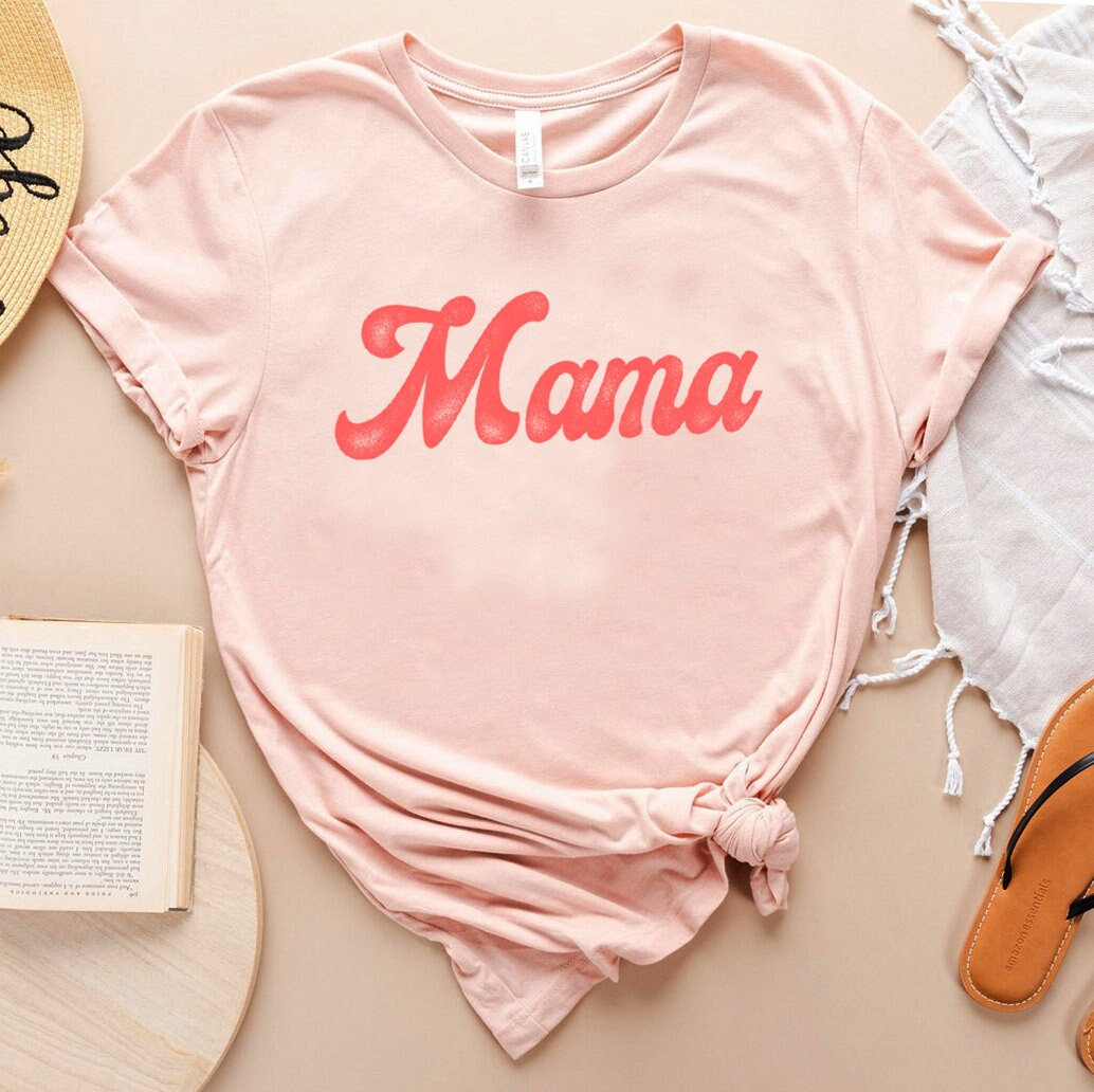 Retro Mama Shirt, Mama Shirt, Mommy Shirt, Gift for Mom,Gift for Her, Mothers Day, Mom Life Tshirt, Mom to be Shirt, Mom Life T-shirt