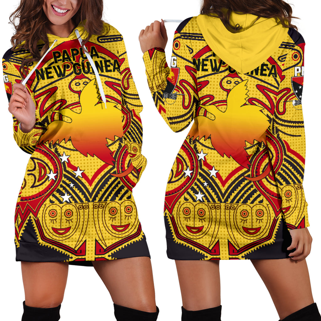 Papua New Guinea Classic Hoodie Dress A7 – Wardrobe Collective