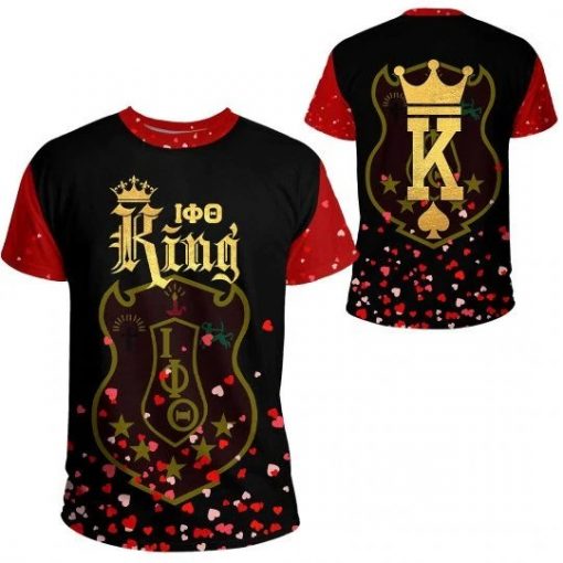 Iota Phi Theta King And Queen Couple Valentine T-Shirt