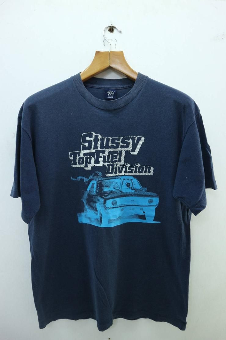 Vintage Stussy Top Fuel Division Shirt