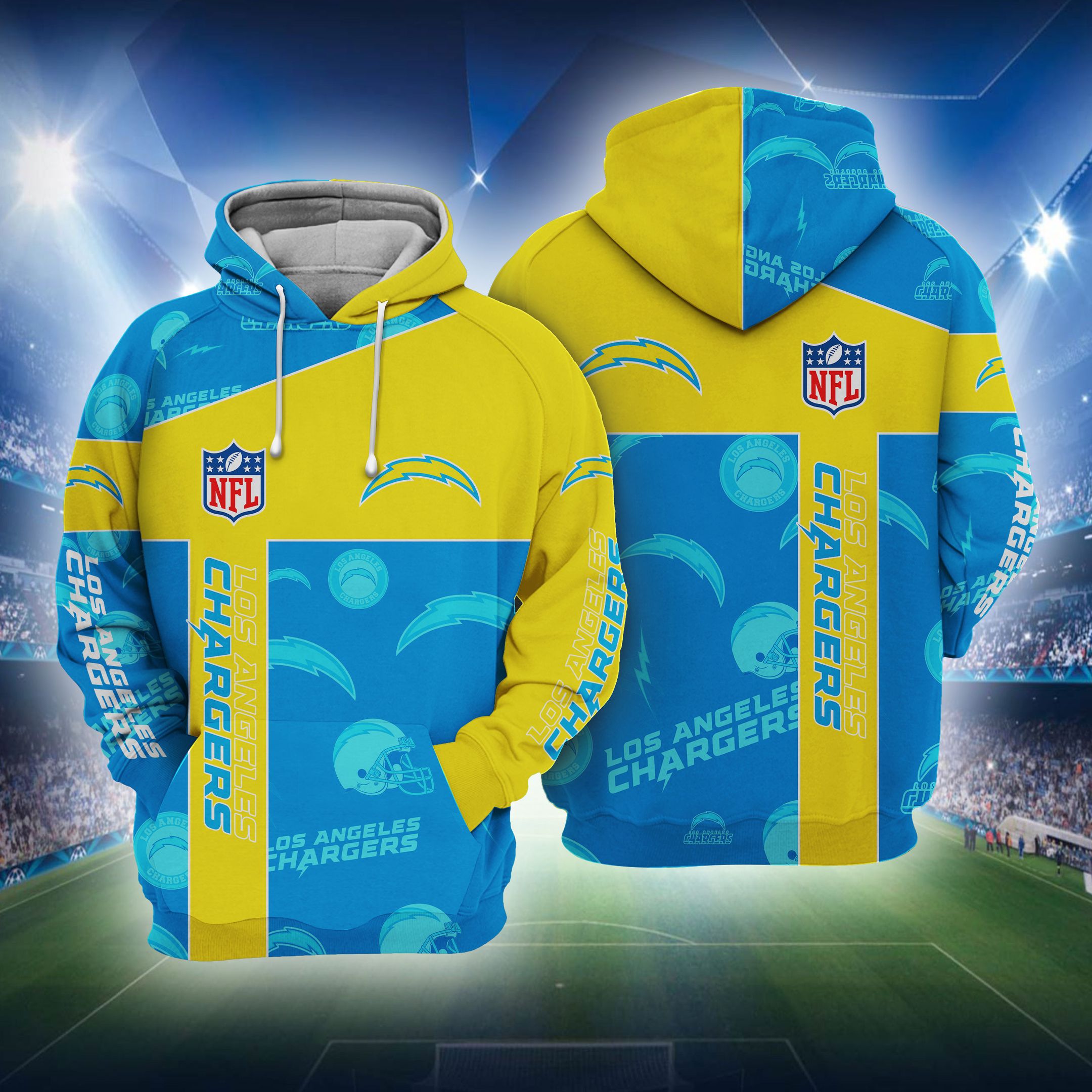 La Chargers Fan Hoodie 3D For Men For Women – PoshmarkStore