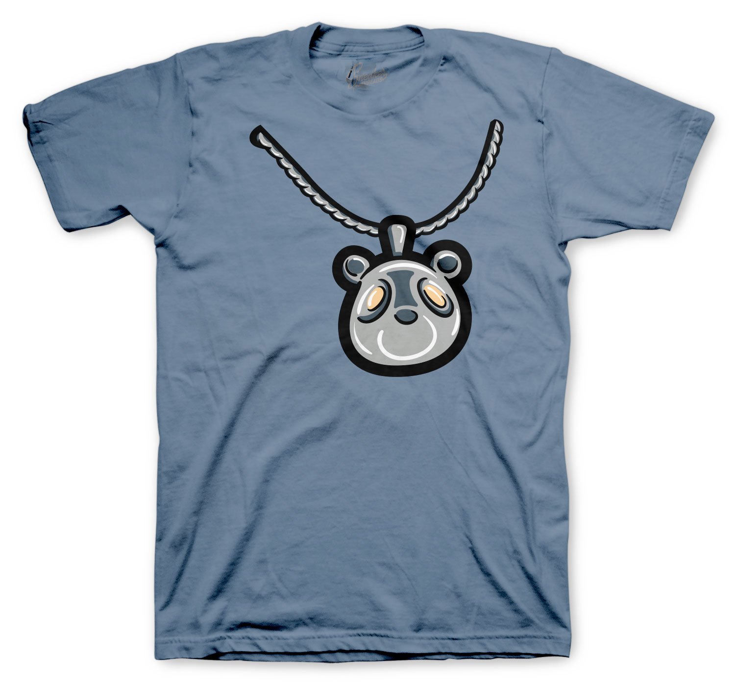 Yeezy 350 Ash Blue Bear Charm Shirt