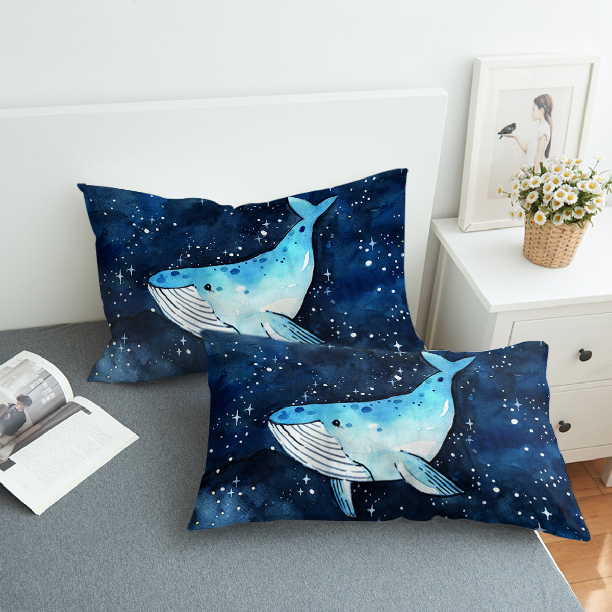 Space Whale Swzt0883 Pillowcase