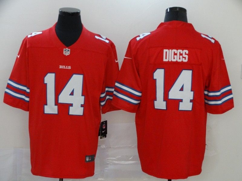 Buffalo Bills Stefon Diggs #14 NFL 2020 New Arrival Red Jersey