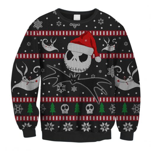 Ugly Christmas Jack The Jolly Pumpkin King  Sweatshirt