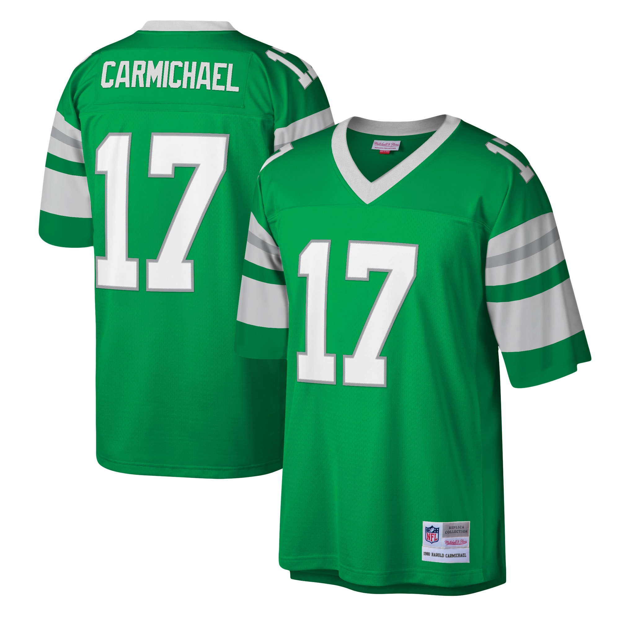 Men’s Philadelphia Eagles Harold Carmichael Mitchell & Ness Kelly Green Legacy Jersey