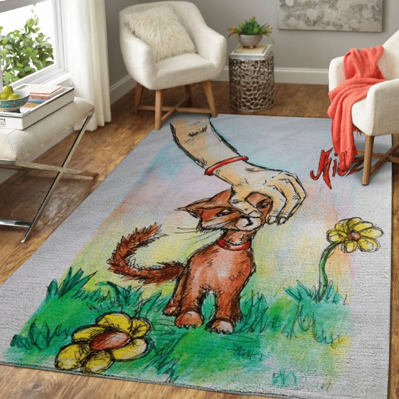 Weird Cat – Animals Area Rug Carpet