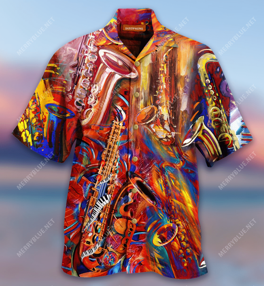 Discover Cool Music On World Off Saxophone Hawaii Shirt Ha77029