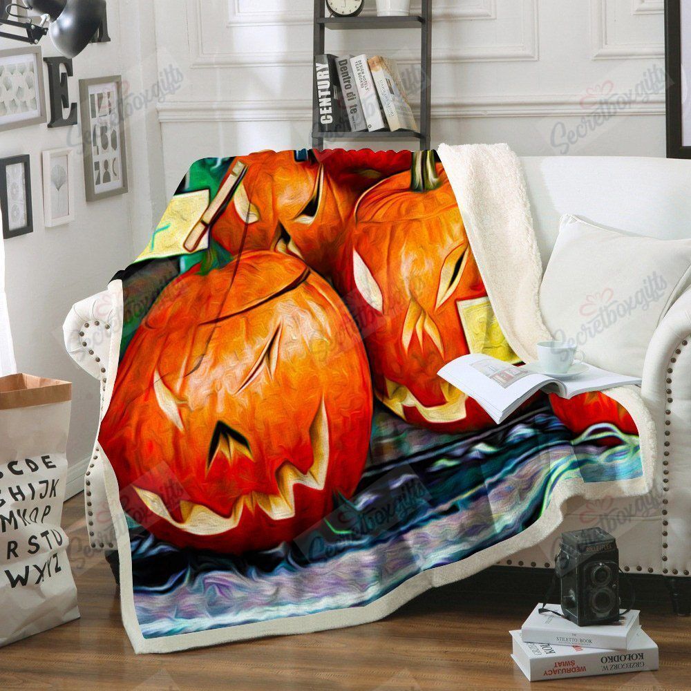 Halloween Happy Gs-Cl-Kc2506 Fleece Blanket