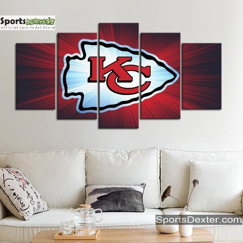 Kansas City Chiefs Wall Art Canvas