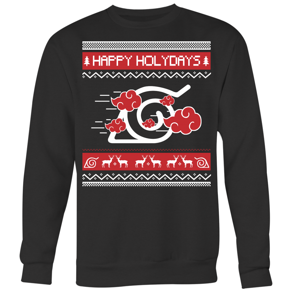 Christmas Sweatshirt, Merry Christmas, Anime, Anime T-Shirt, Manga, Santa Claus, Christmas, Holiday Shirt, Christmas Shirts, Sweater. Gomuno Fashion