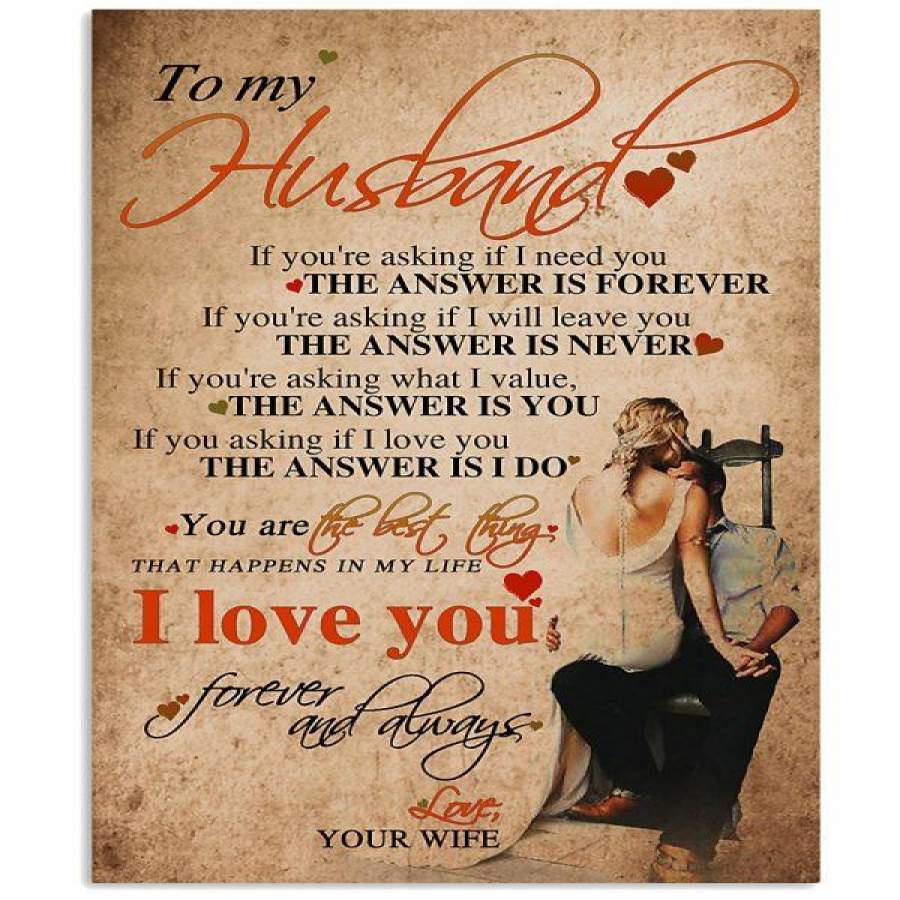 TO MY HUSBAND Vertical Poster