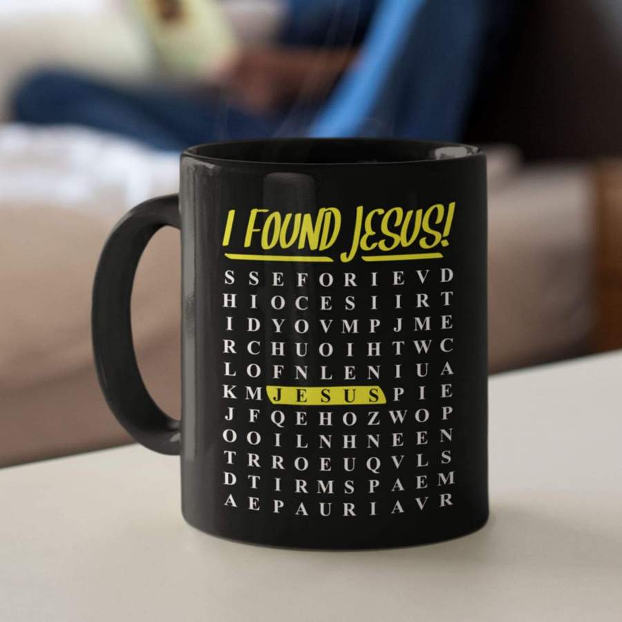 I found Jesus coffee mug