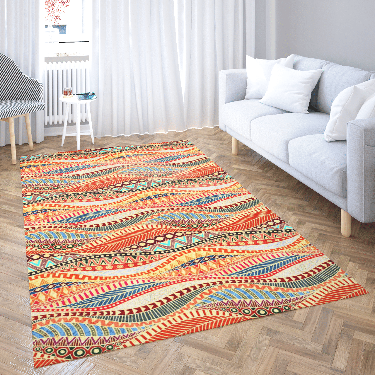 African American Gifts African Pattern Area Rug Vikinclothing