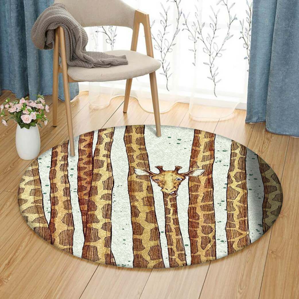 Giraffe GE2282 Round Rug  CYSI2907