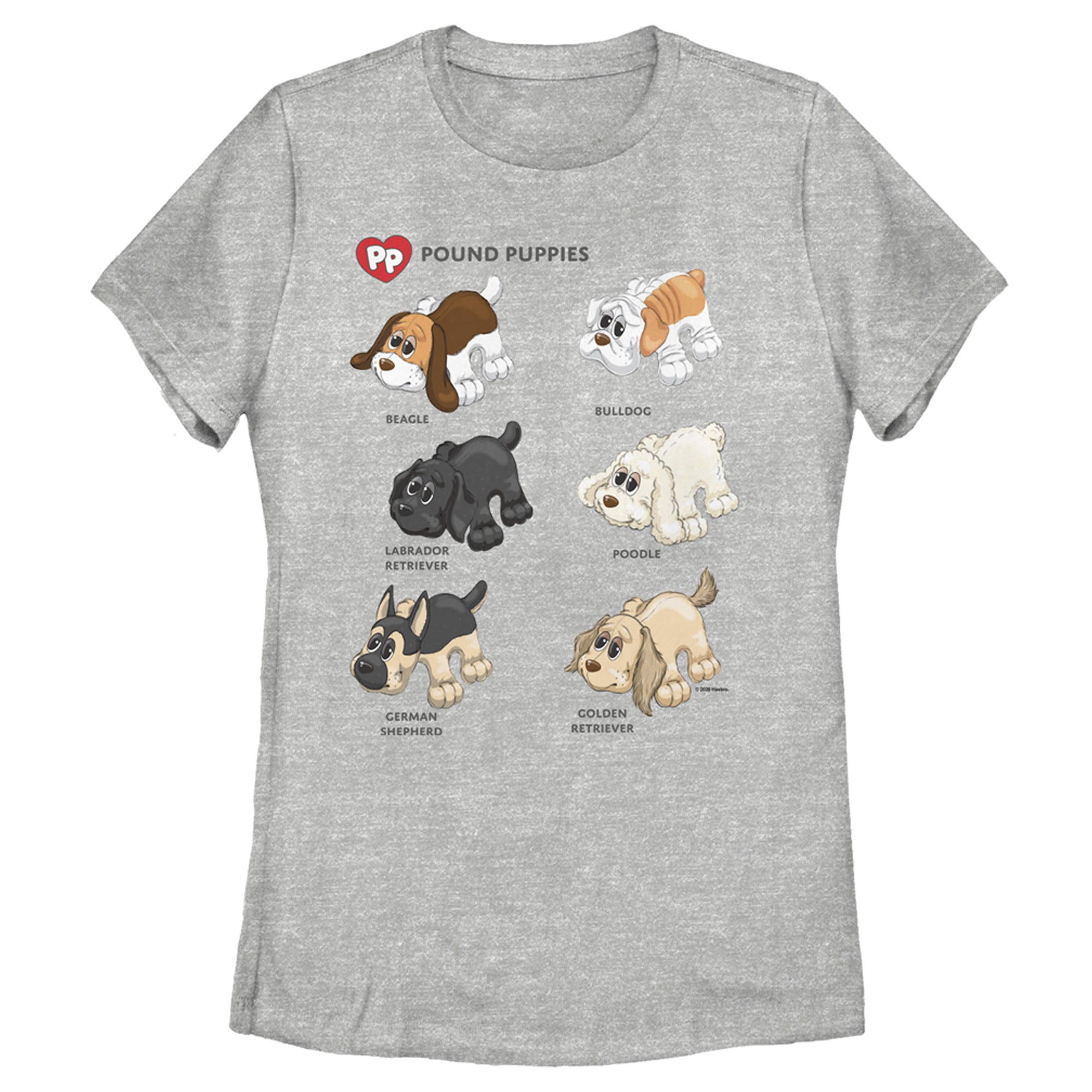 Pound Puppies Women’S Puppy Chart  T-Shirt