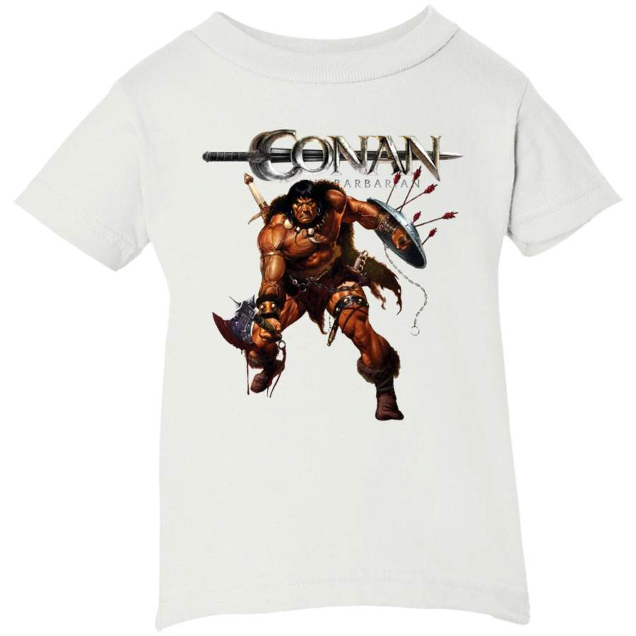 AGR Conan the Barbarian Comics Infant Short Sleeve T-Shirt