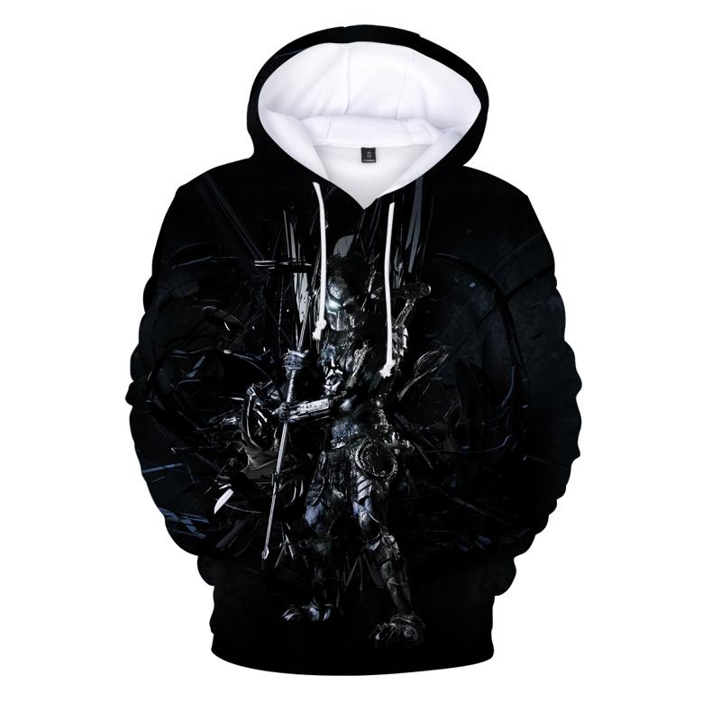 The Predator 3D Printed Hoodie – Fashion Casual Sweatshirts