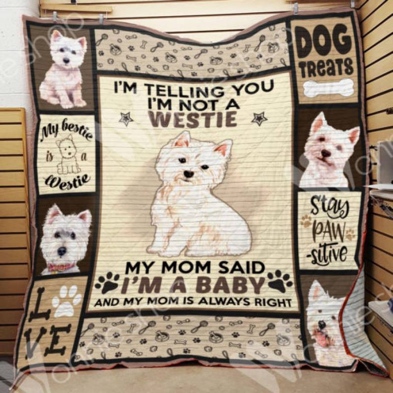 Westie Dog Blanket DCB1602 68O56