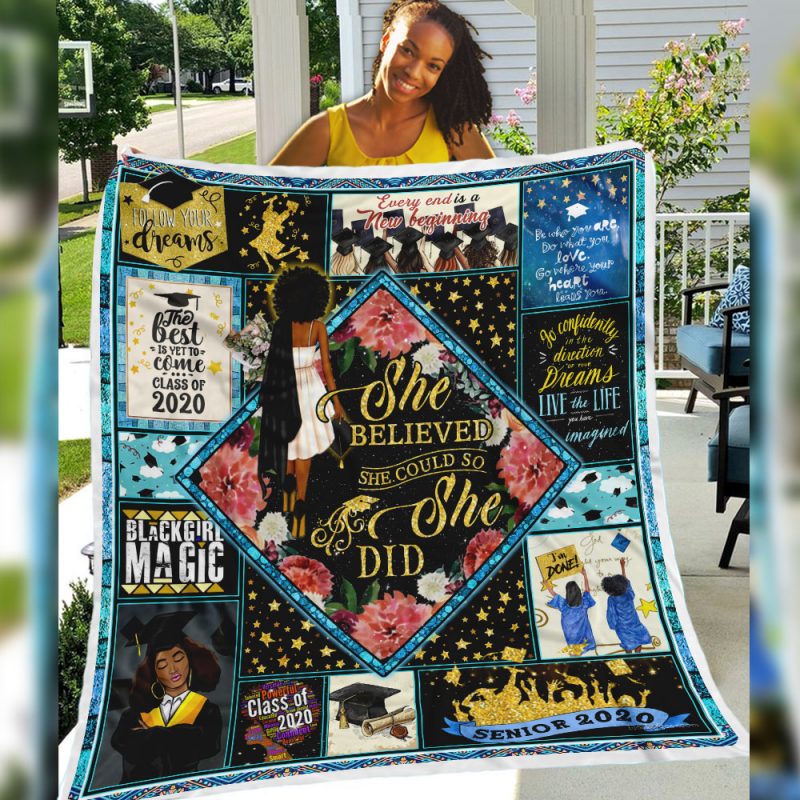 Personalized To My Son My Black Boy Melanin, African American Premium Quilt Blanket Size Throw, Twin, Queen, King, Super King