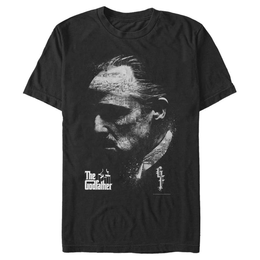 The Godfather Men’s Corleone City Map  T Shirt