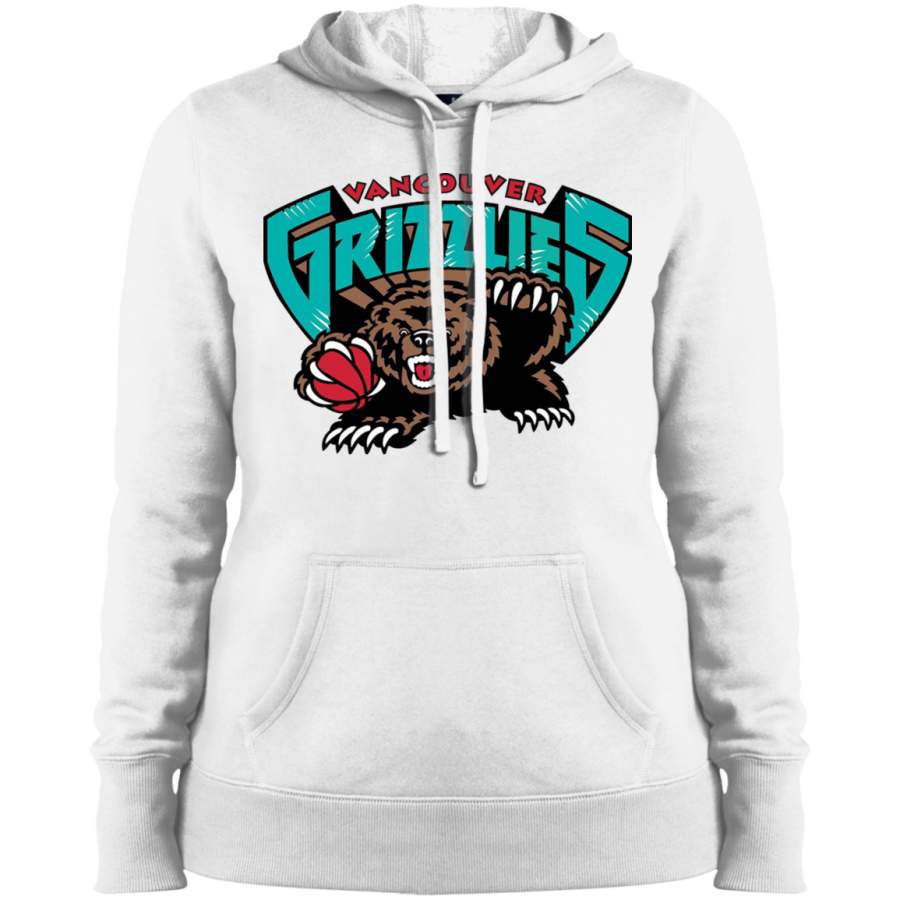 AGR Vancouver Grizzlies Logo Ladies’ Pullover Hooded Sweatshirt