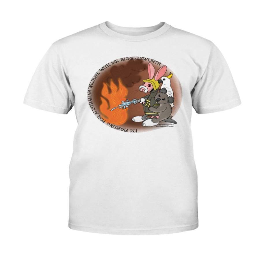 Mr. Bigglesworth Rabbit The Firebun T-Shirt