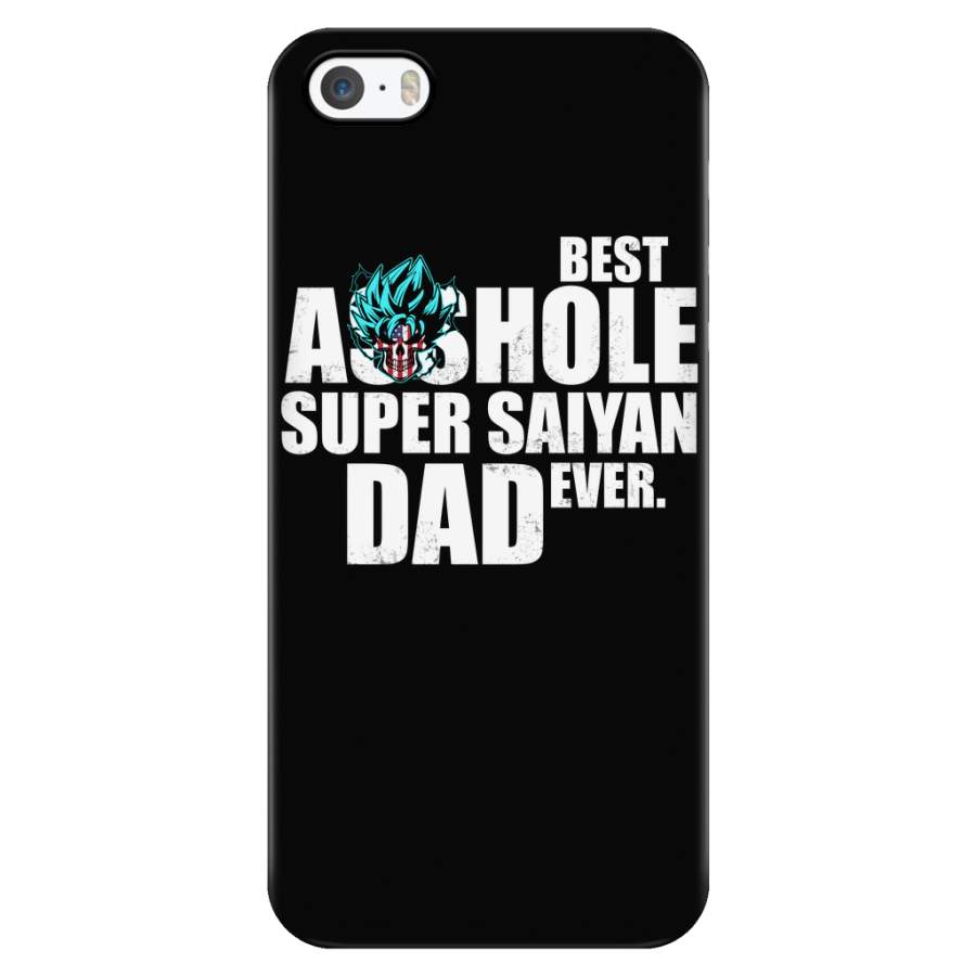 Super Saiyan  – Goku God Best Asshole Dad Ever  – Iphone Case – TL01401IP