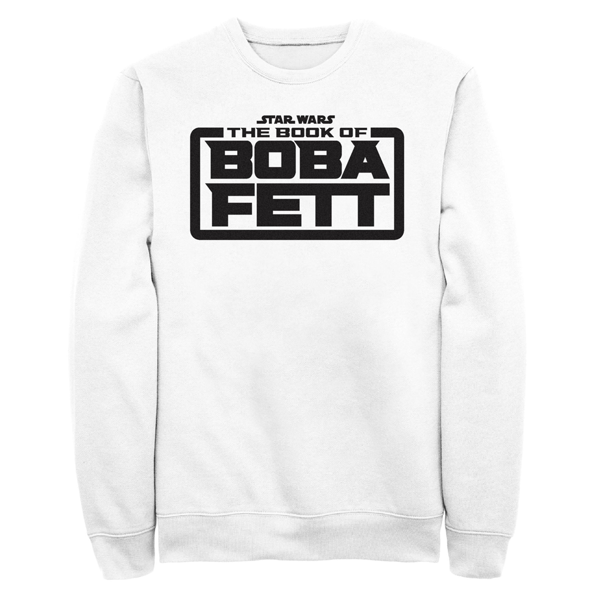 The Book Of Boba Fett Men’S Black Logo  Sweatshirt