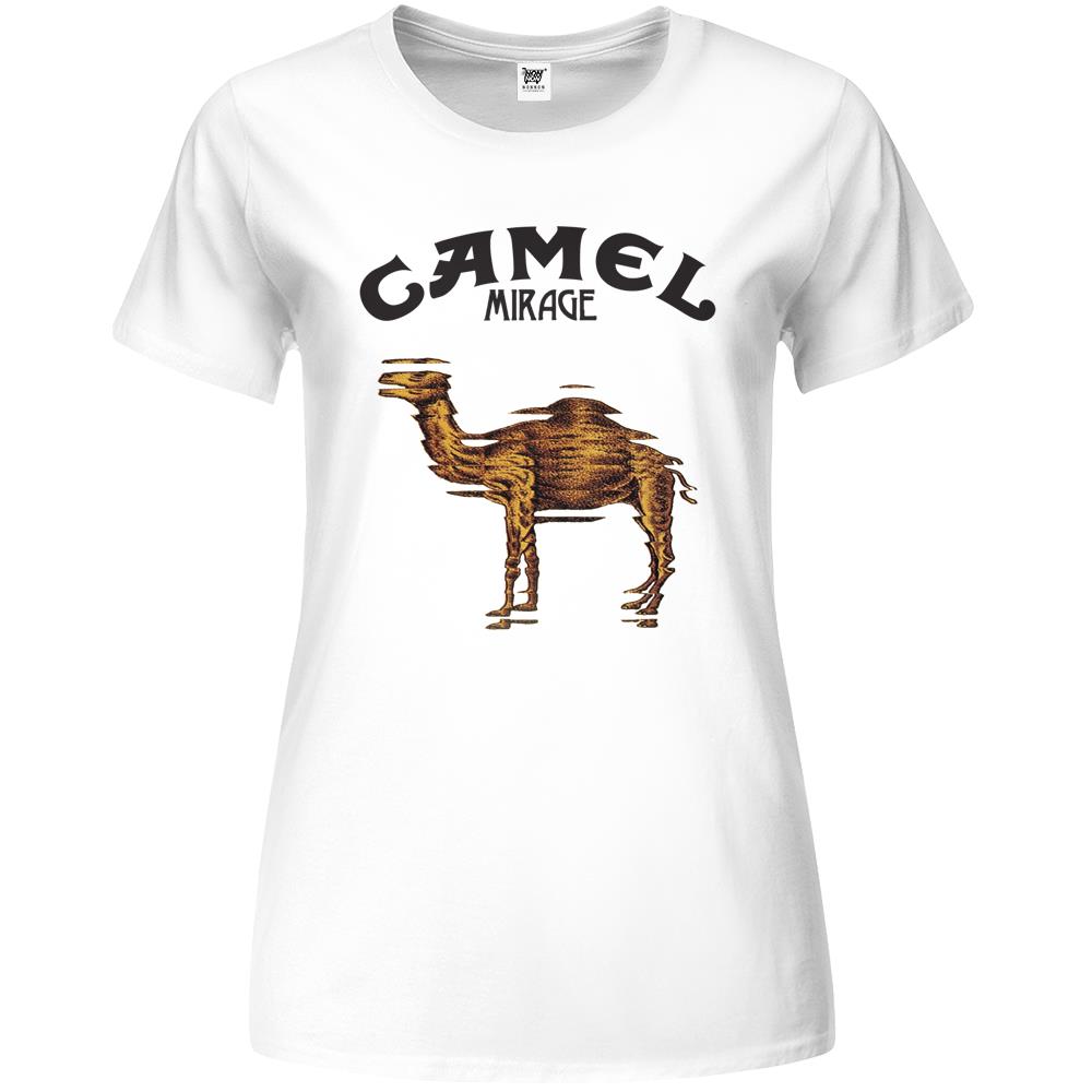 Camel Mirage Band Premium Womens T Shirts