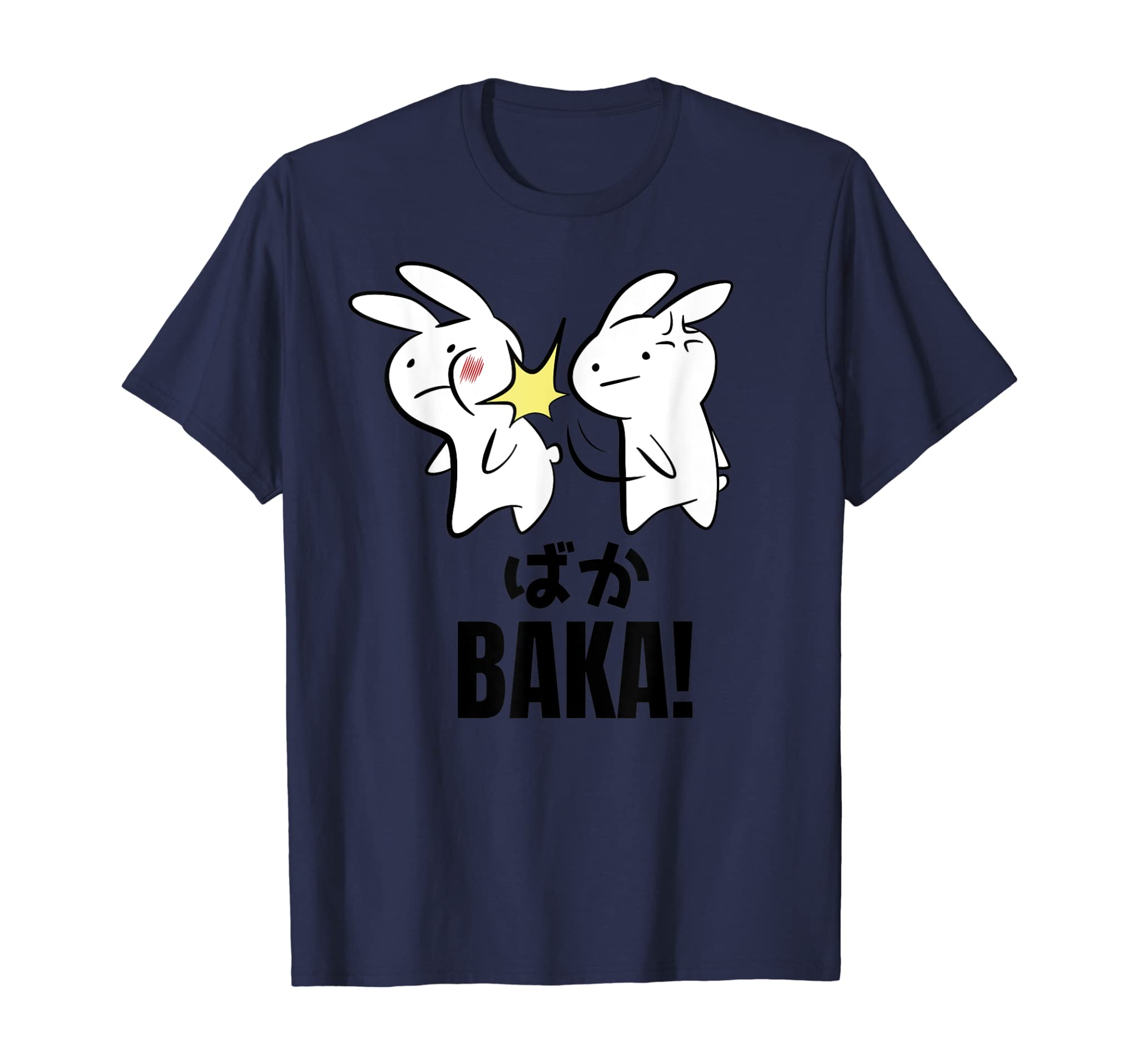 Funny Cute Anime Baka Rabbit Bunny Slap – Baka Japanese T-Shirt