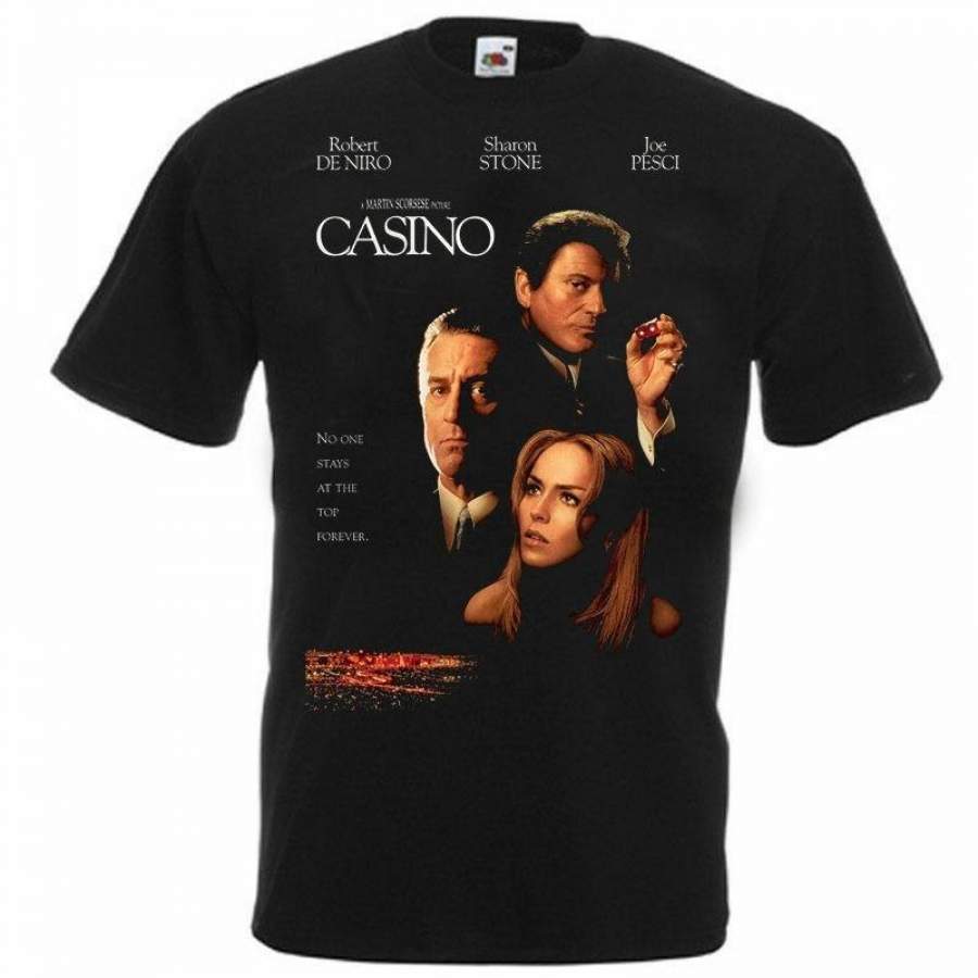 Casino Movie Poster T Shirt Black All Sizes