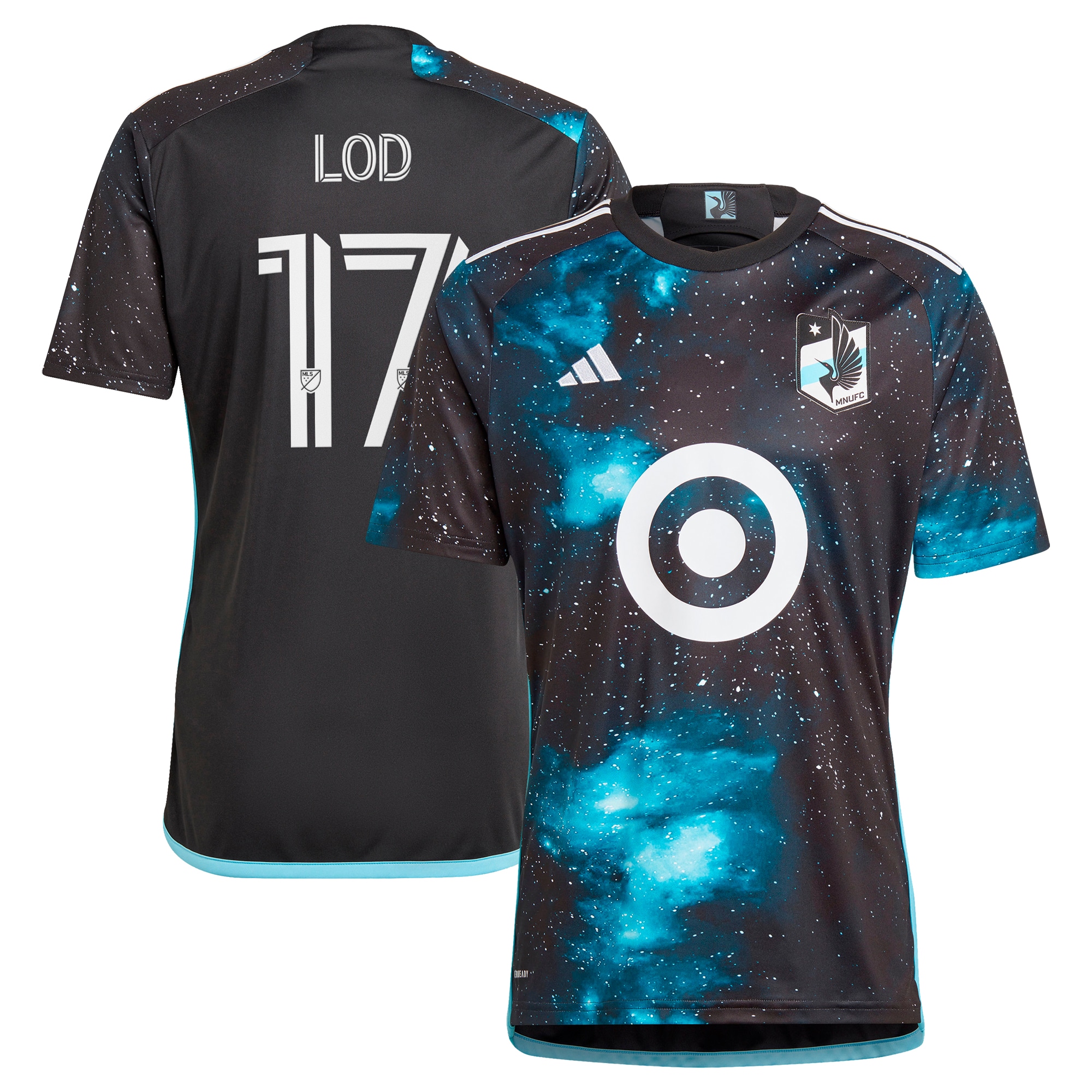 Robin Lod Minnesota United FC 2024 Starry Night Replica Player Jersey – Black