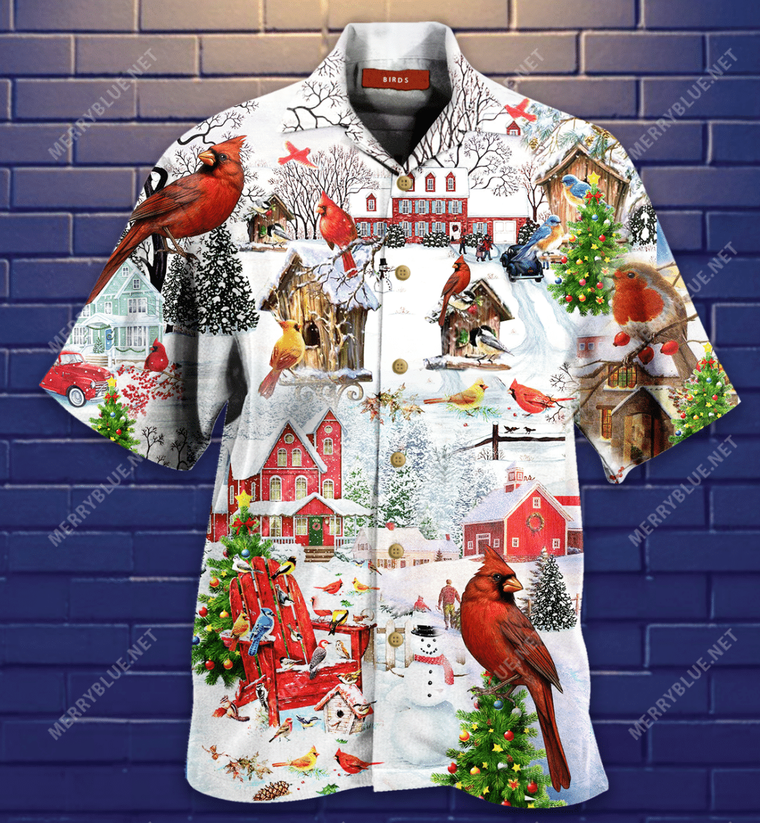 Get Now Amazing Christmas Birds Unisex Hawaii Shirt Ha18246