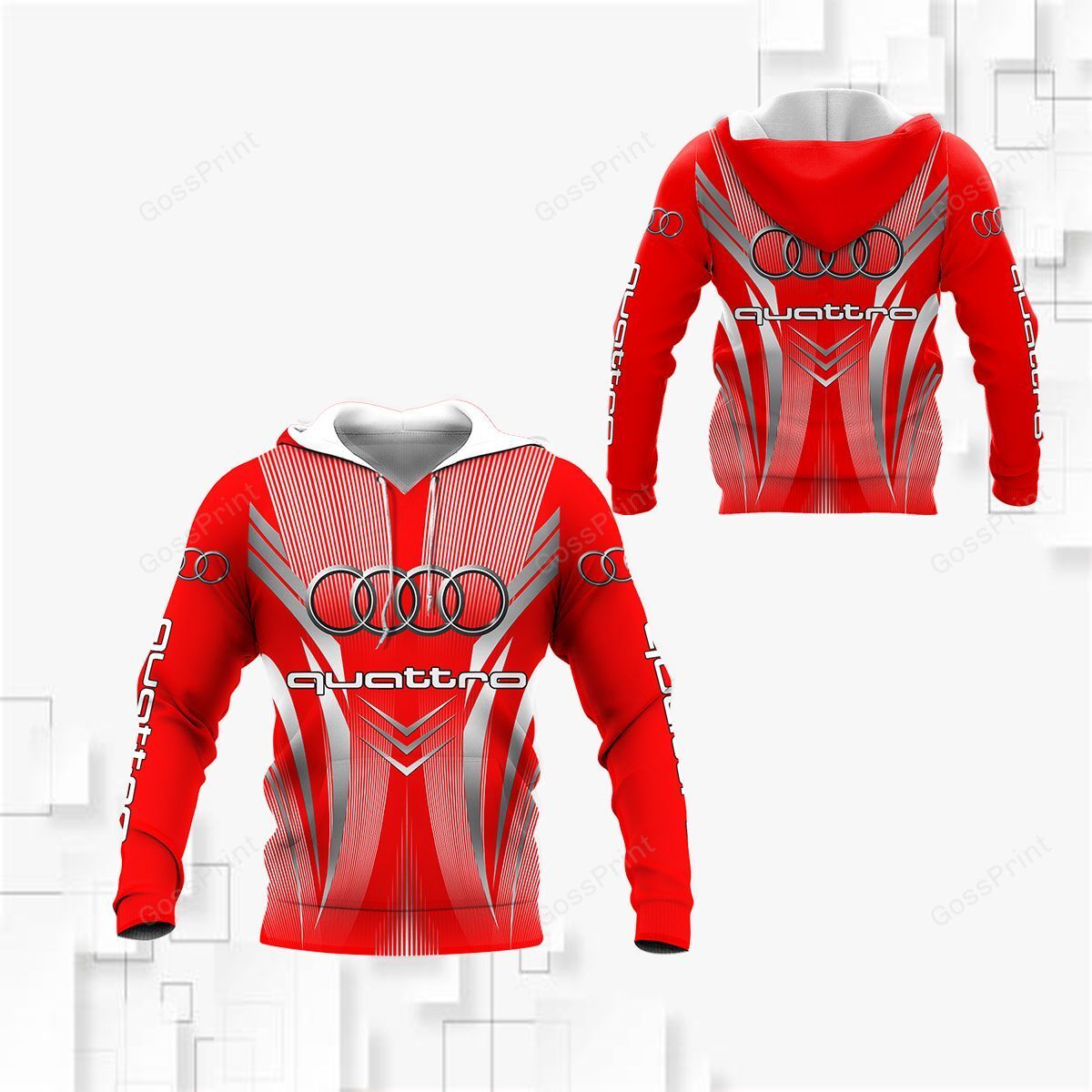 3D All Over Printed Audi Shirts Ver 29