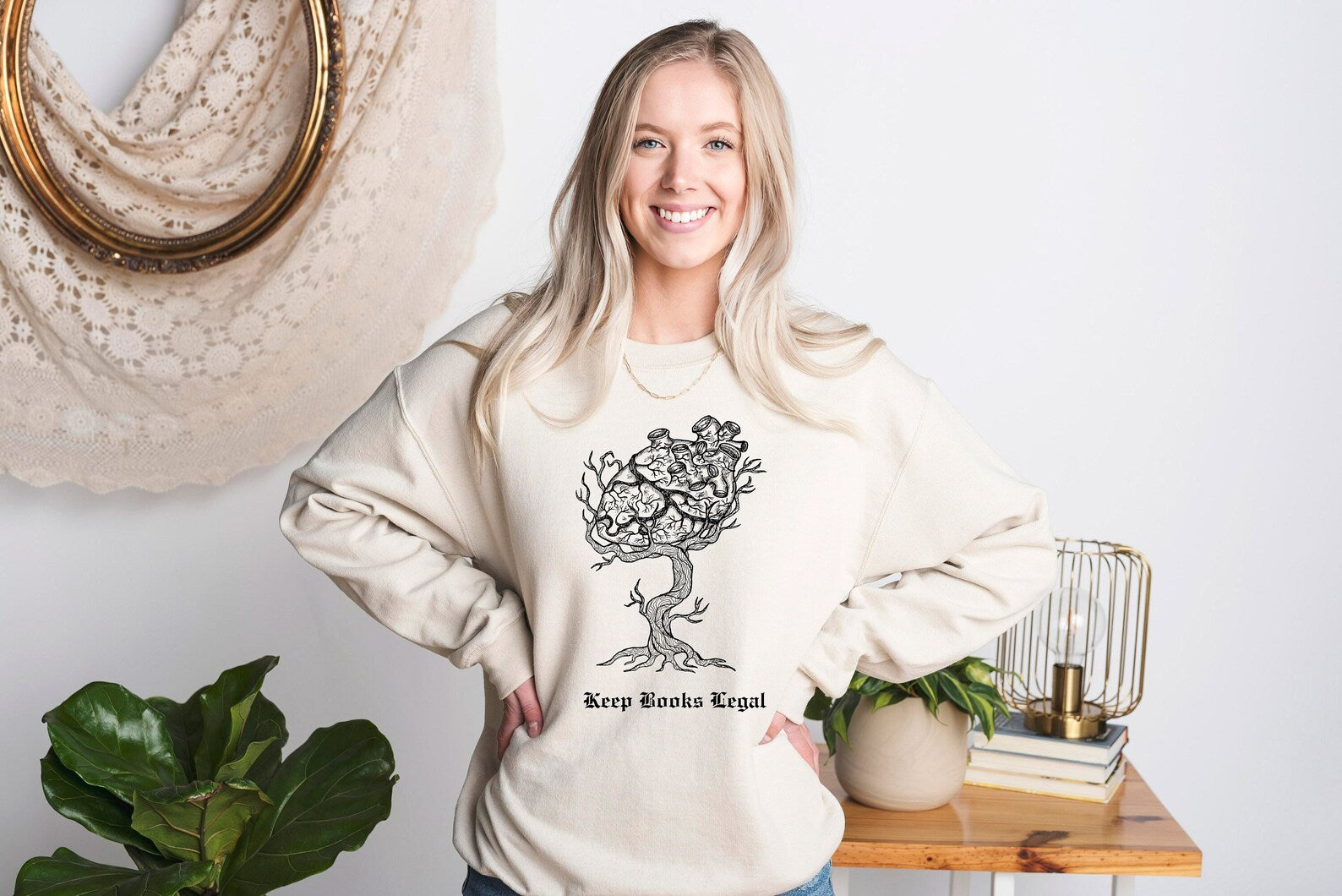 Save The Books Sweatshirt 2D Crewneck Sweatshirt All Over Print Sweatshirt For Women Sweatshirt For Men Sws3872