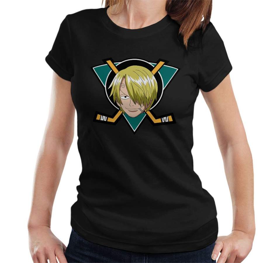 Vinsmoke Sanji Mighty Ducks One Piece Women’s T-shirt