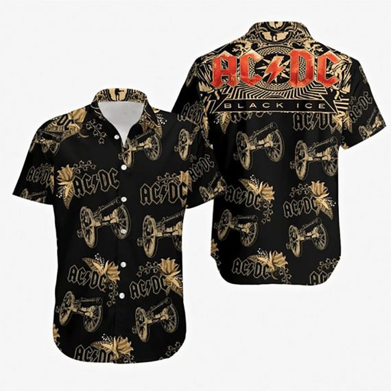 Acdc Rock Band 7 Casual Hawaiian Shirt Aloha Beach Holiday Ha25876