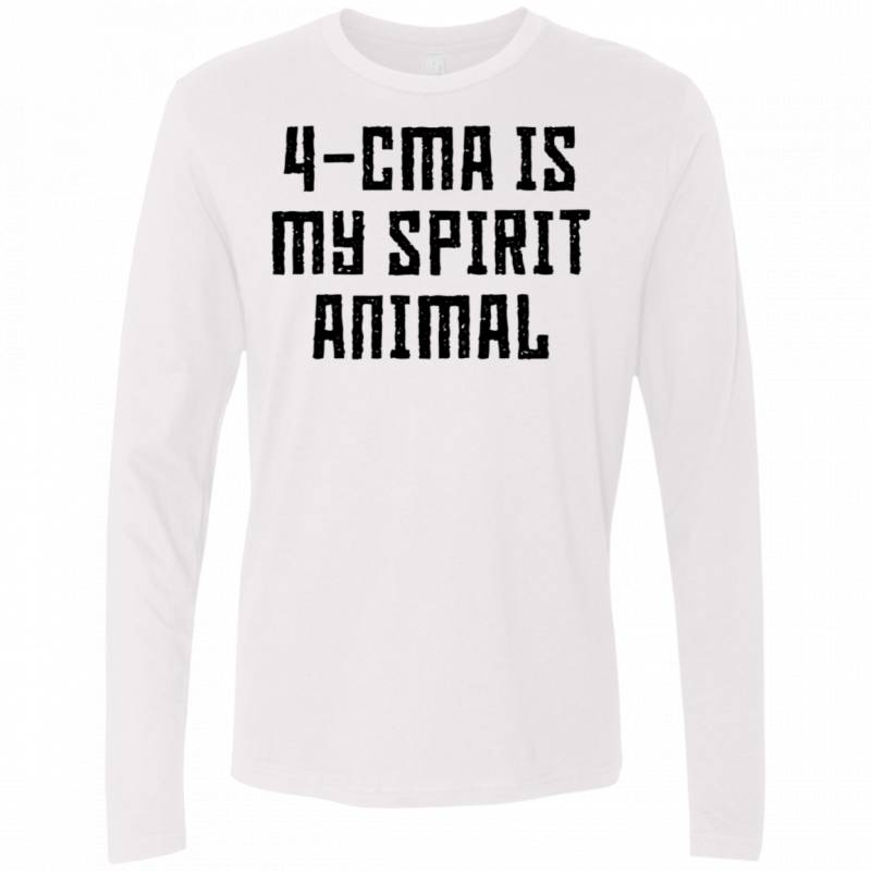 4-CMA Is My Spirit Animal Men’s Long Sleeve Tee