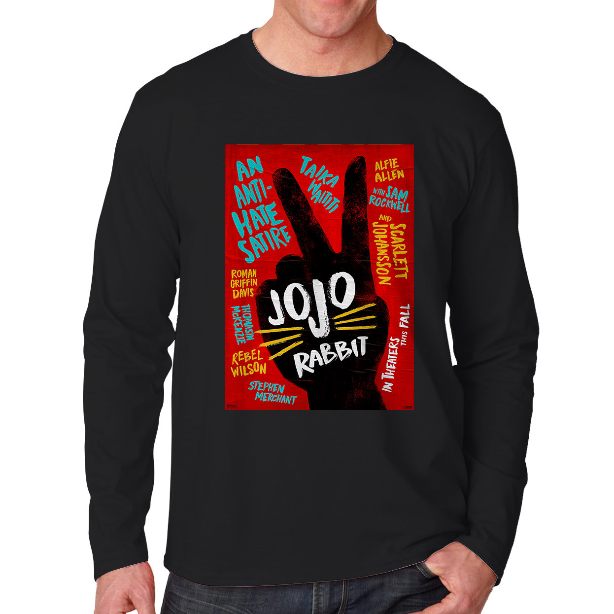 Jojo Rabbit 2019 Poster Unisex Long Sleeve T-Shirt Tee