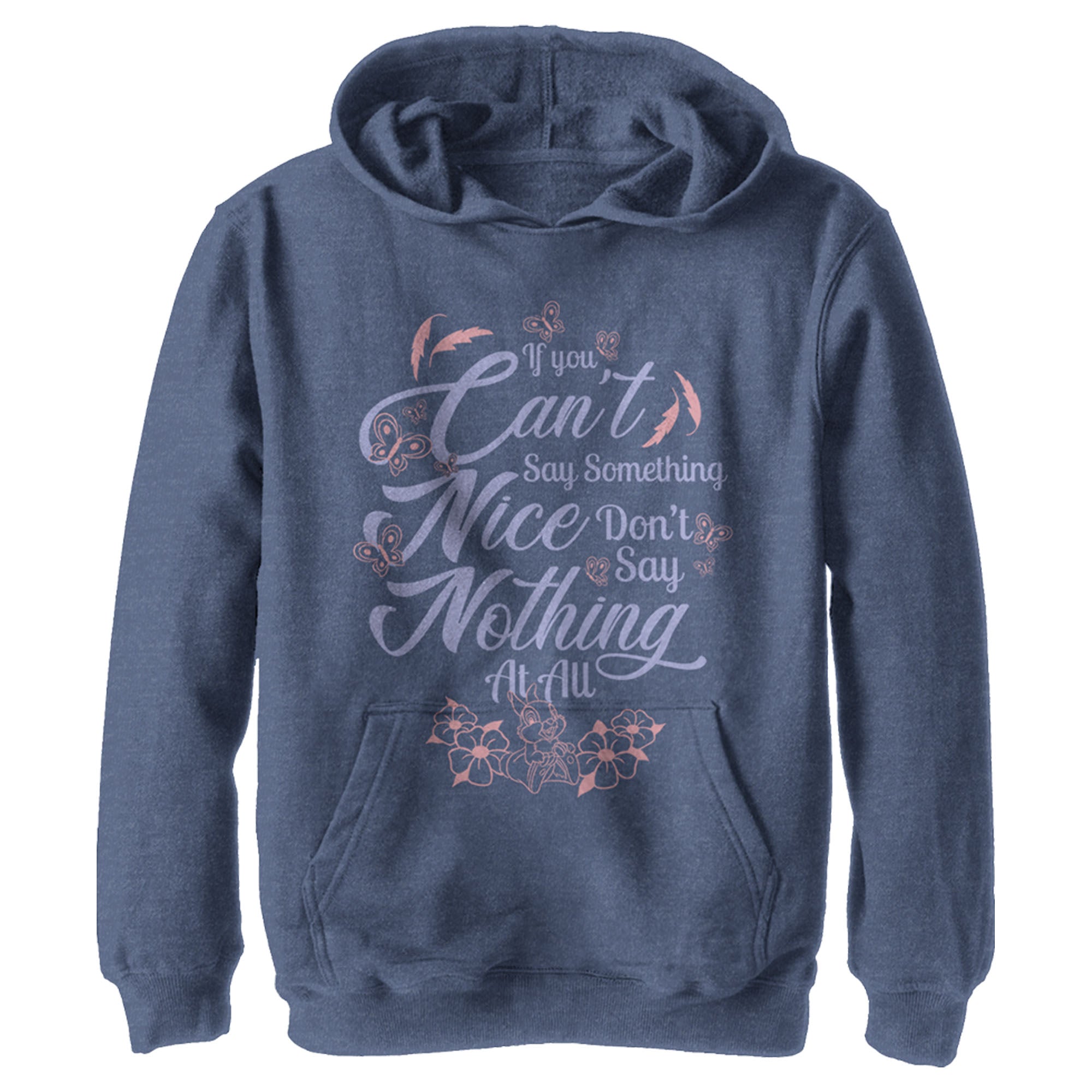 Boy’S Bambi If You Can’T Say Something Nice Pull Over Hoodie