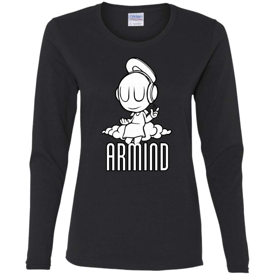 AGR Armin Van Buuren Armind Ladies’ Cotton LS T-Shirt