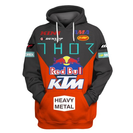 3D All Over Printed Ktm Racing Shirts Ver5