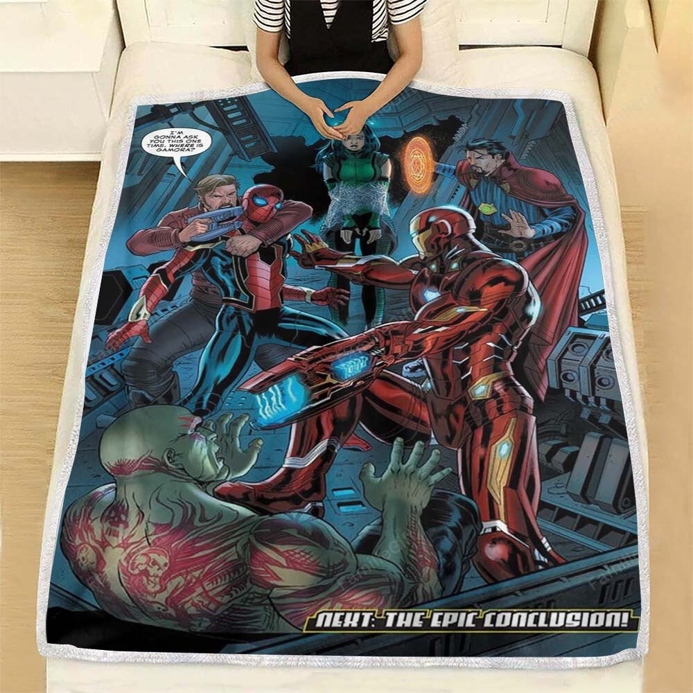 Where Is Gamora – Comic Version – Superhero Fleece Blanket – Soft Blanket, Warm Blanket