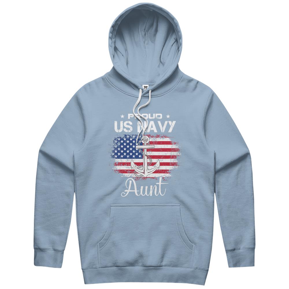 Us Navy Proud Aunt - Proud Us Navy Aunt For Veteran Day Hoodie ...