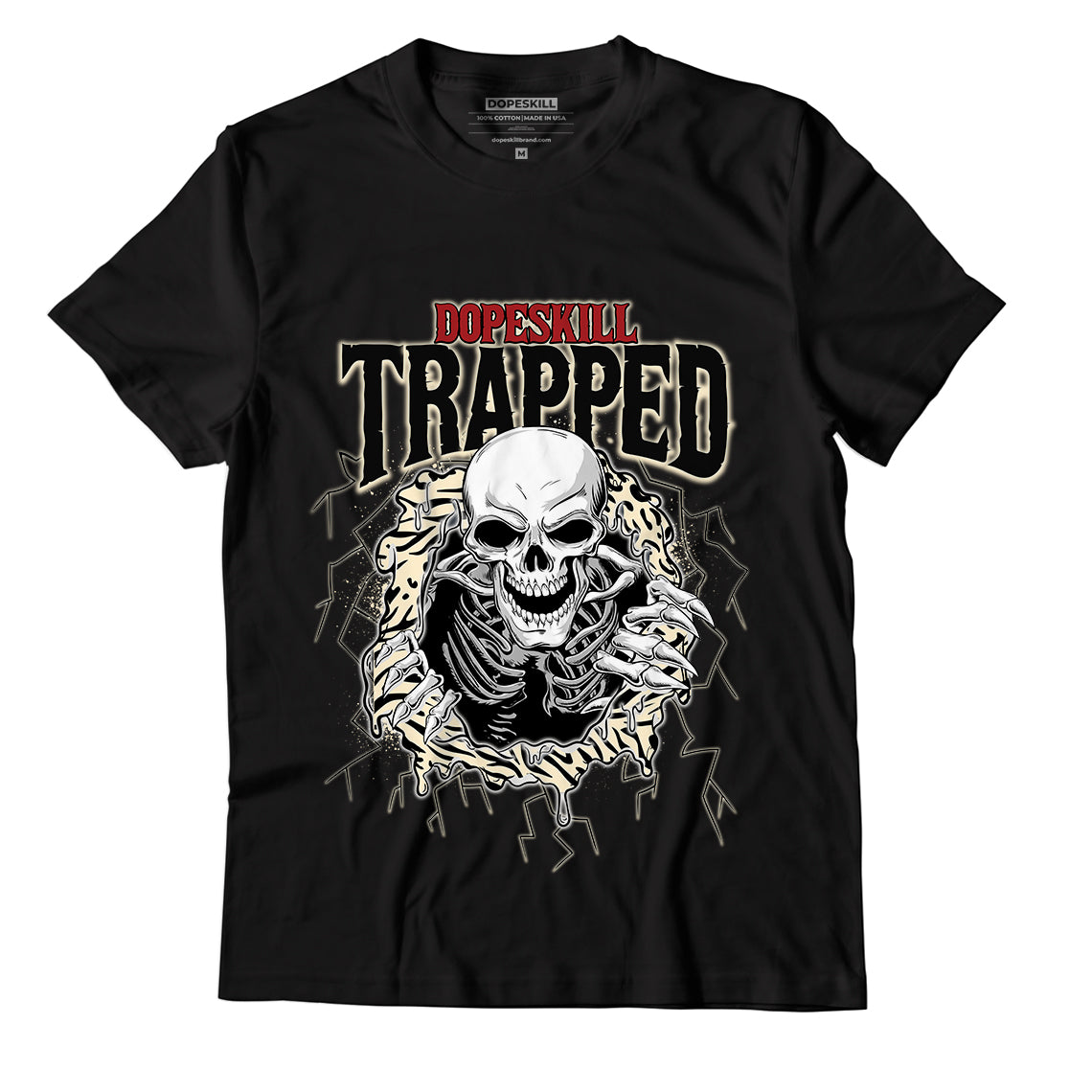 Trapped Halloween Unisex Shirt Match Jordan 11 Animal Instinct