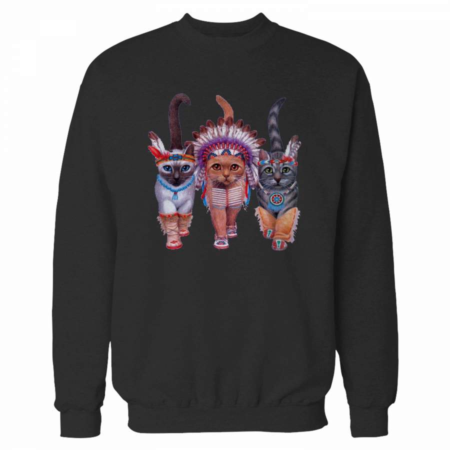 Indian Cat Sweatshirt