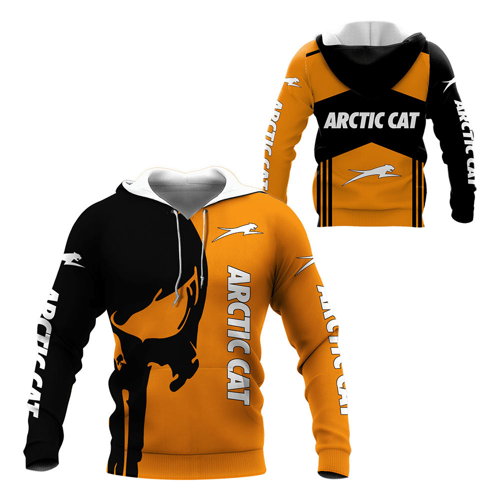 3D All Over Printed Arctic Cat Ttt-Lt Shirts Ver 1 (Orange)