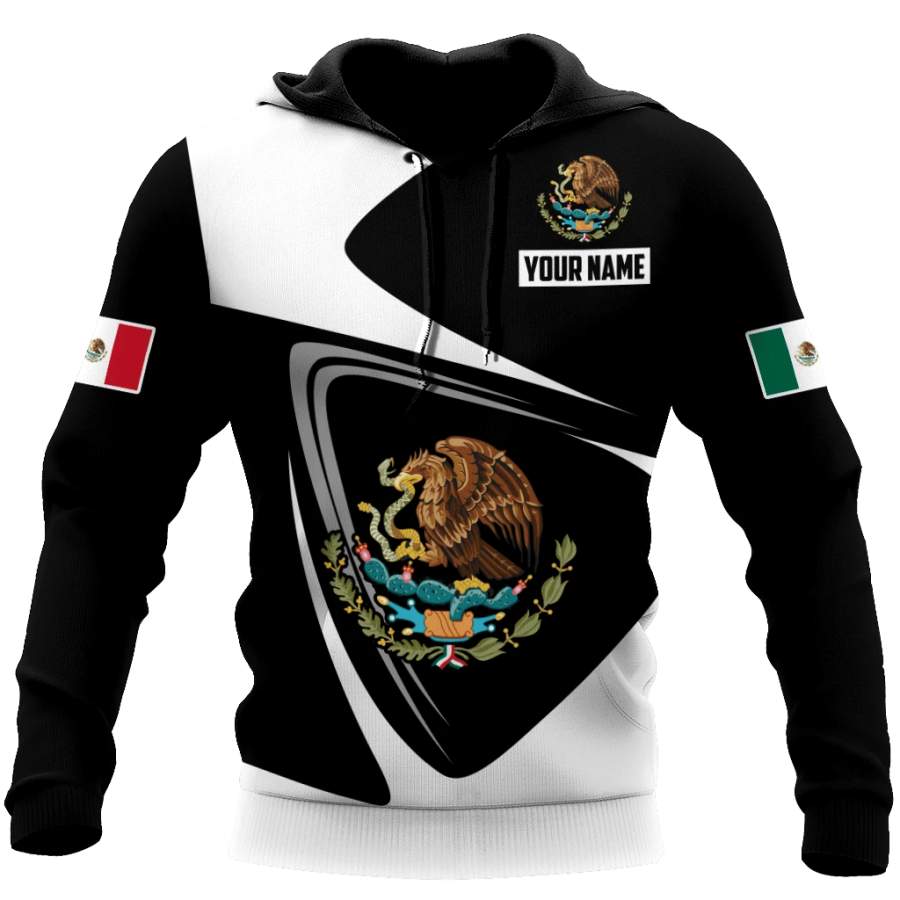 Mexico Custom Name Hoodie Full 3D #V – Wardrobe Collective