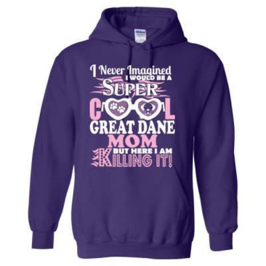 AGR I Never Imagined I Would Be A Super Cool Great Dane But I Am Killing It – Heavy Blend™ Hooded Sweatshirt